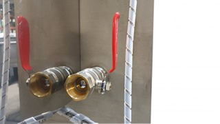 Bac de trempage pour tapis Tornado P-3300 Inox