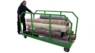 Transport rug & carpet trolley Tornado RW-200