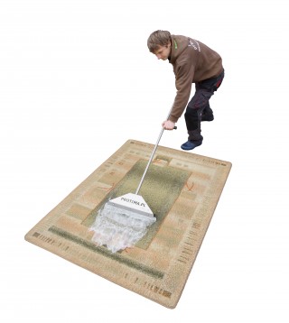 Raclette pour laver les tapis Tornado ZB-400 sans caoutchouc