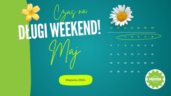 UWAGA! DŁUGI WEEKEND!